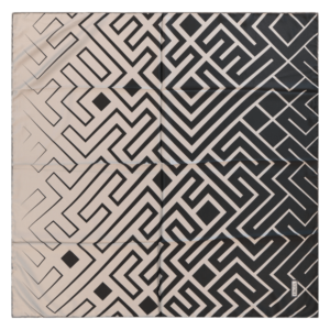 ⁦מטפחת משי דגם PUZZLE⁩ – תמונה ⁦7⁩