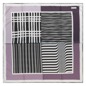 ⁦מטפחת משי דגם MONOCHROME⁩ – תמונה ⁦4⁩