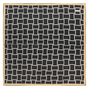 ⁦מטפחת משי דגם CRISS CROSS⁩ – תמונה ⁦3⁩