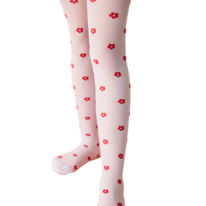 ⁦גרביון פרחים דגם RED DAISY⁩ – תמונה ⁦2⁩