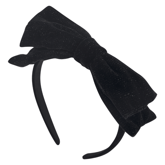 head bands-1-0-6 קשת קטיפה מנצנצת דגם 1330 – תמונה 1