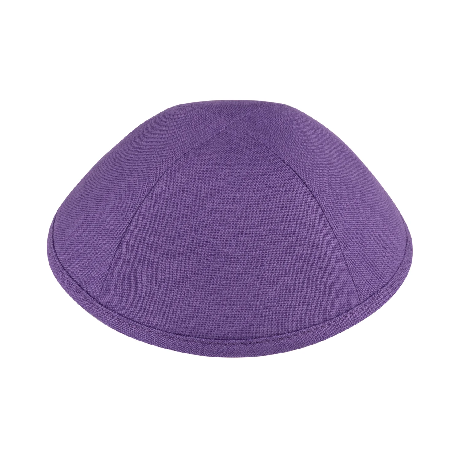 kippah2a_4_2000x כיפה דגם פשתן סגול – תמונה 1